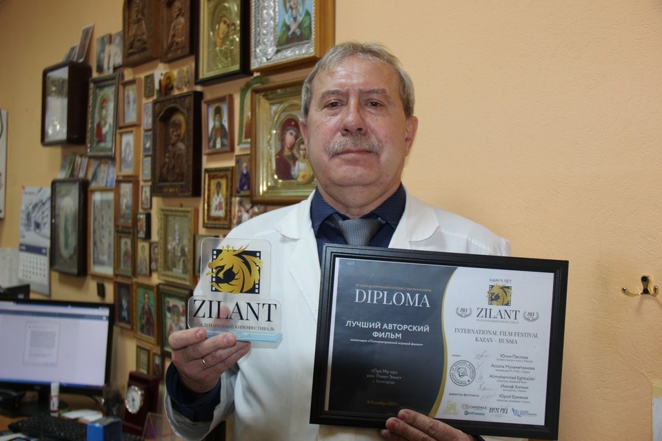    Николай Шаталов уверен, что обретенный врачебный опыт лишь помогает ему в его хобби Виталий СОЧКАН