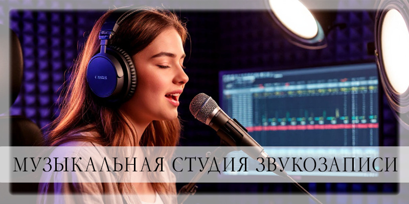 Музыкальная студия звукозаписи