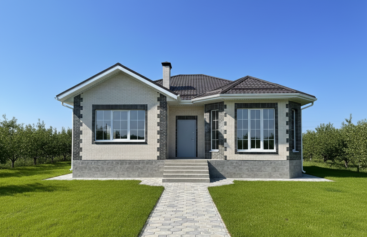 Дом построен ООО "СК "Домовой" (г. Краснодар)