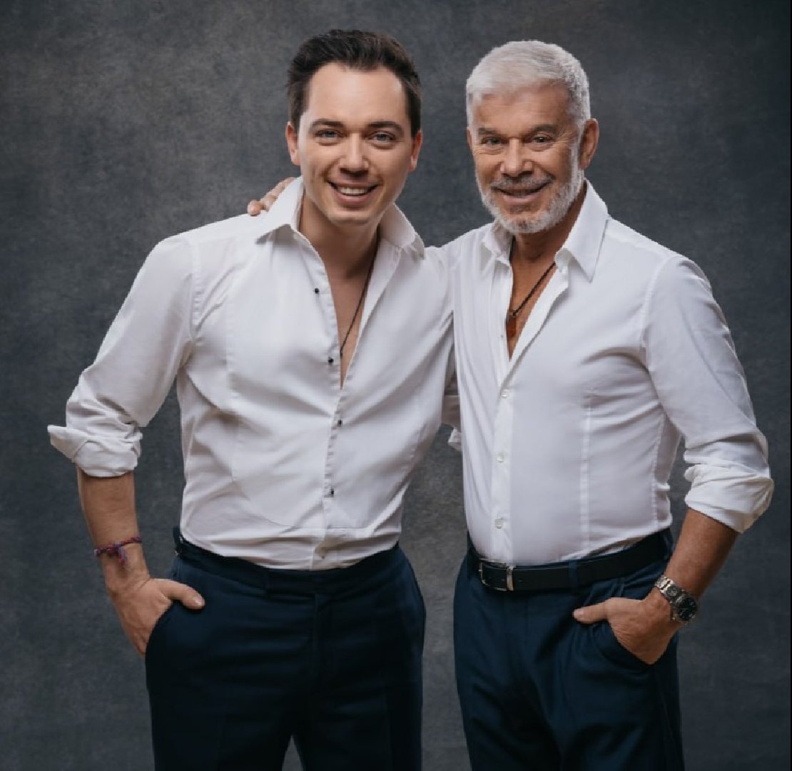    Родион и Олег Газмановы (фото: Telegram @gazmanovOG)