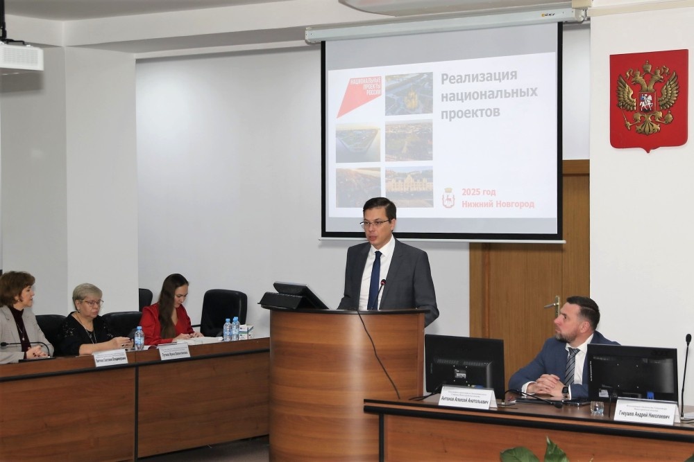    Юрий Шалабаев отчитался о реализации в Нижнем Новгороде нацпроектов в 2025 году