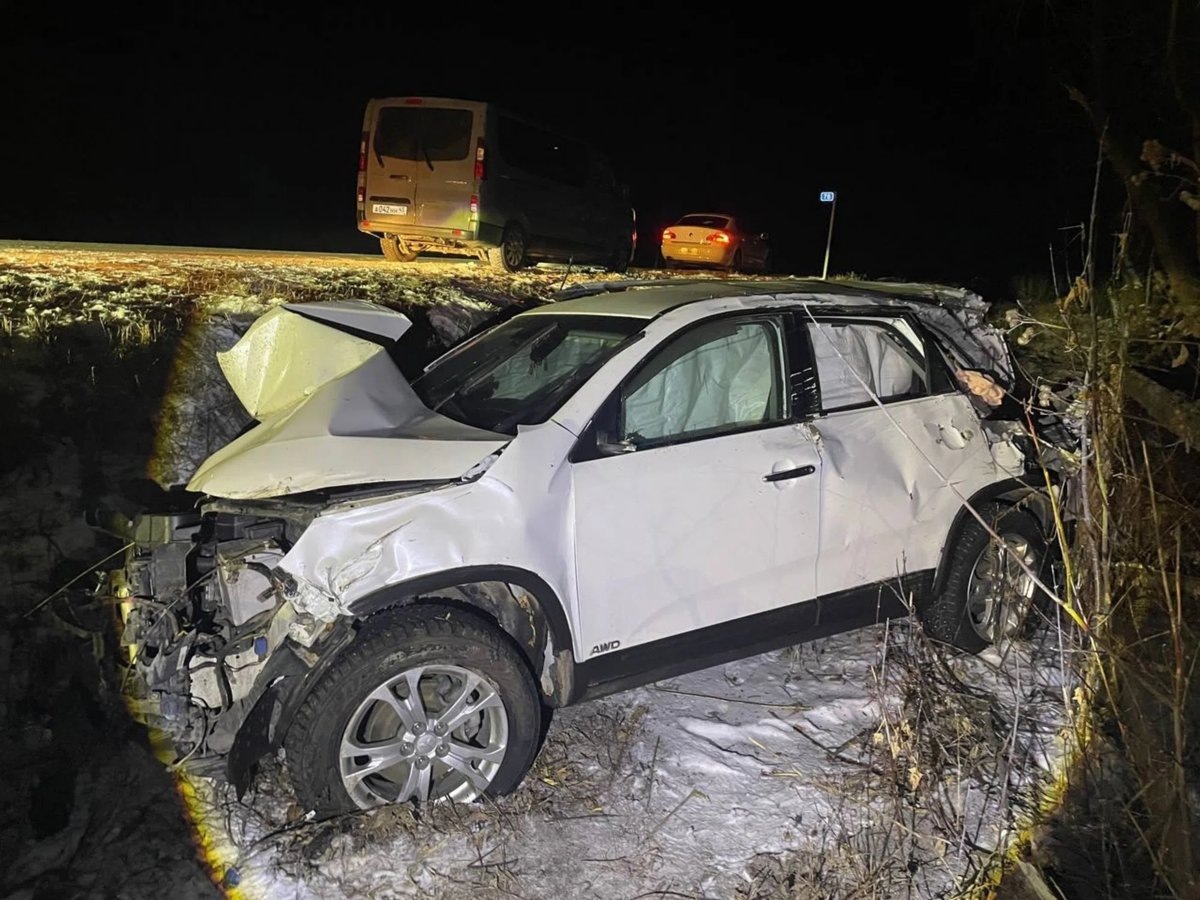    Кадр с места ДТП