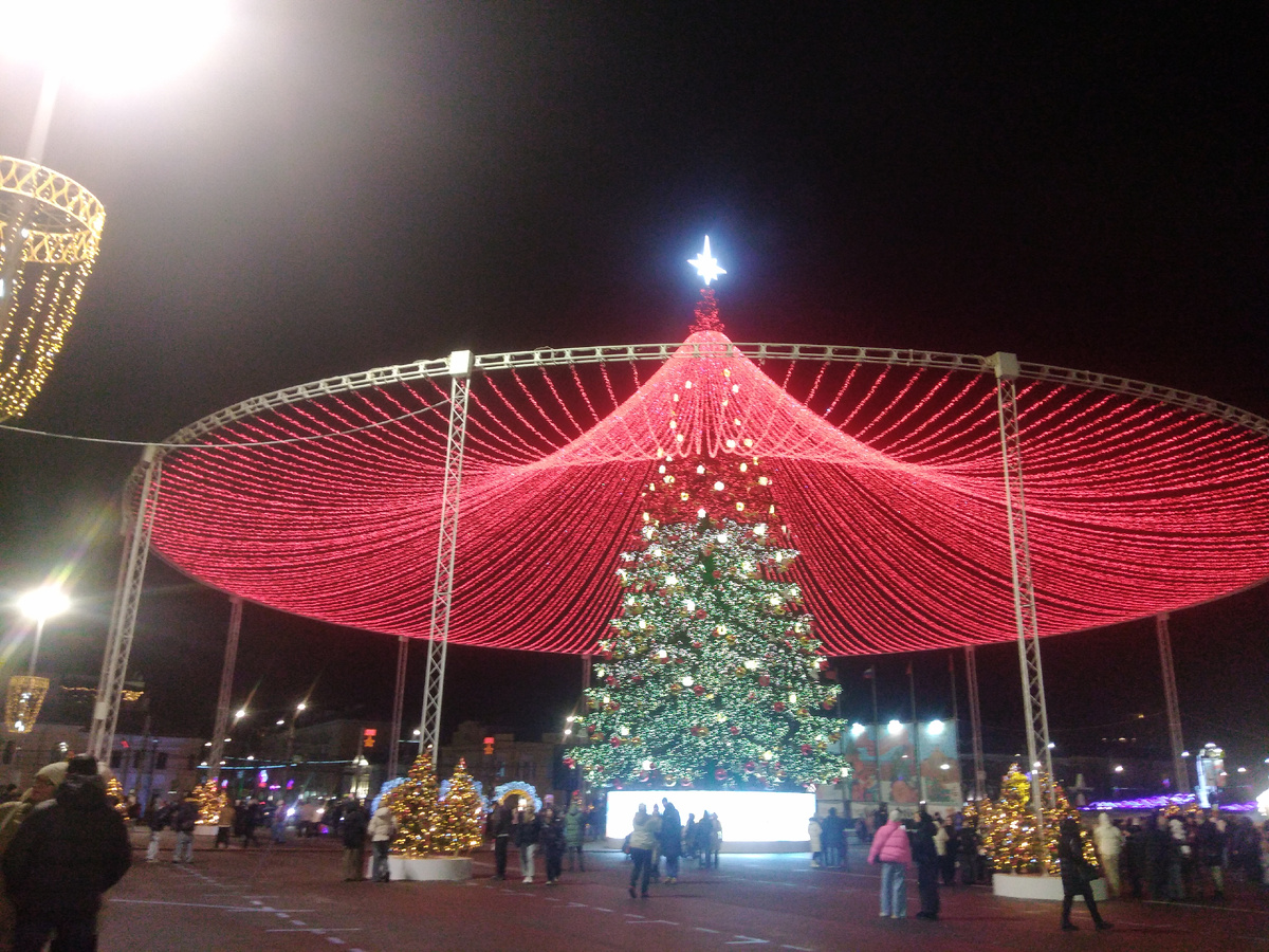 Тула предновогодняя👌. Фото автора канала