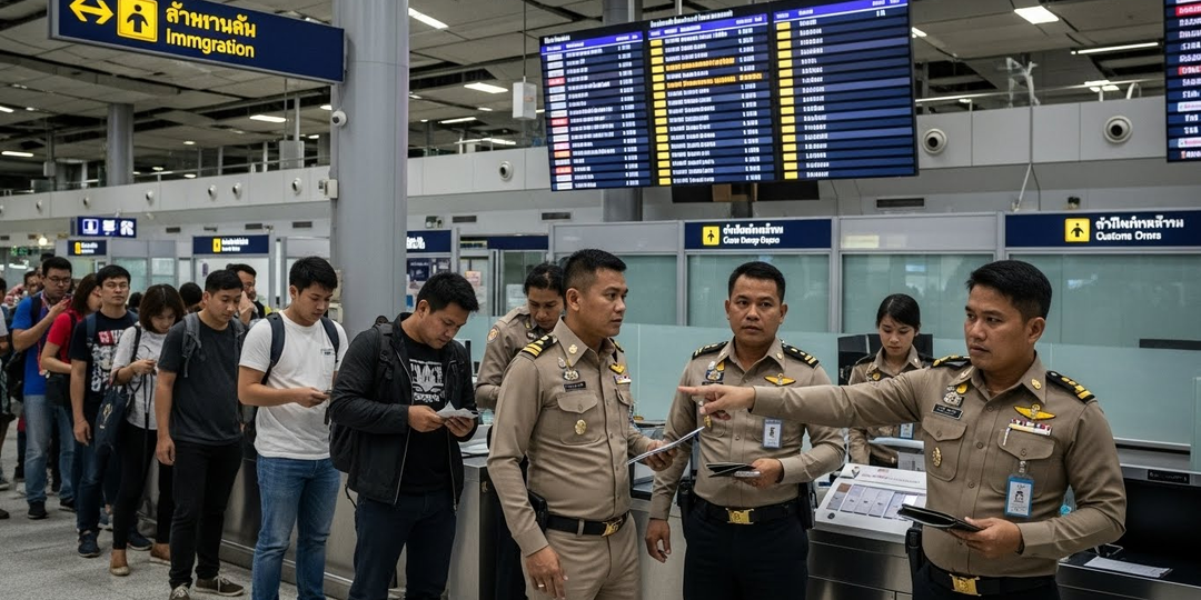 Иммиграционный контроль в Таиланде усилен на фоне напряжённости с Камбоджей