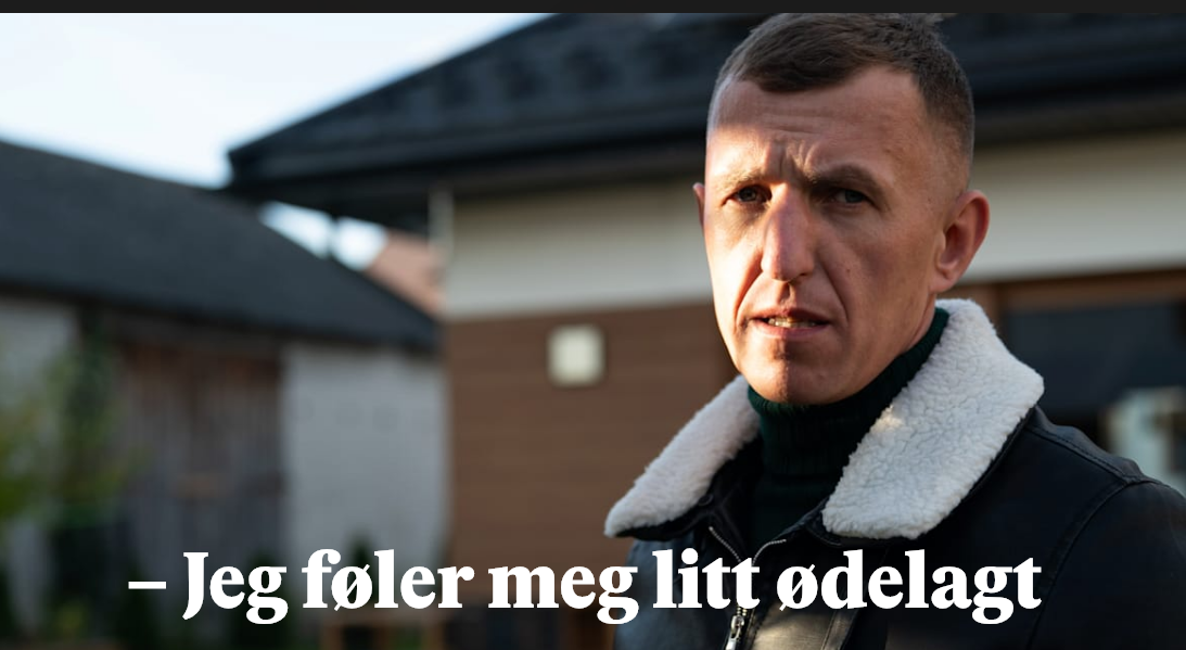 VG. Сейчас Войтек опустошен и полностью утратил веру в работоспособность норвежской системы.