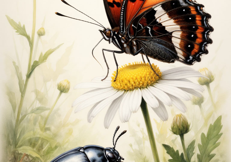 Удобренная ромашка (Баллада о навозном жуке и бабочке)