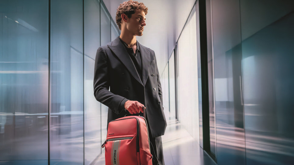 Коллекция Ducati х Piquadro.📷Фото: Ducati