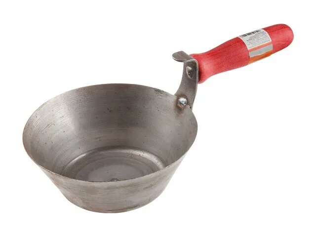 Ковш Шаульского — инструмент для нанесения штукатурного раствора, который внешне напоминает маленький казан или черпак, но лёгкий и тонкостенный