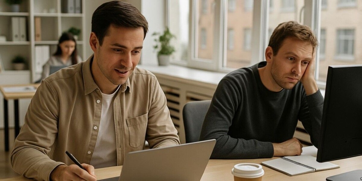 Интерес к работе и вовлеченность — необходимые факторы, чтобы развить этот навык. Источник: нейросеть📷
