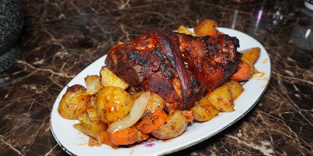 Рулька в духовке