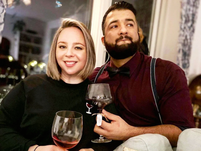 Александра Харатьян с Маджилом Майе Хеджилоу.