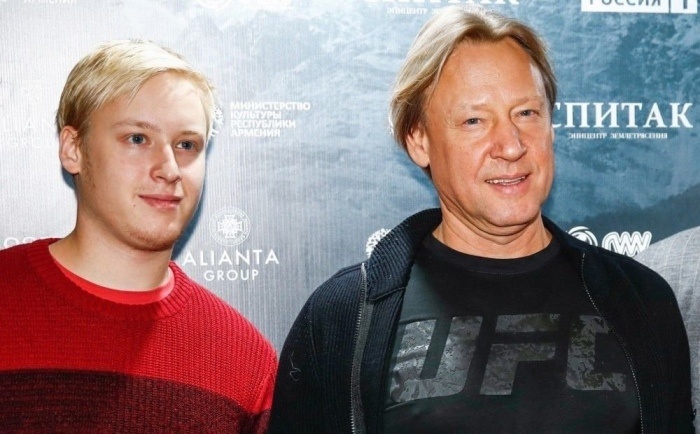 Дмитрий Харатьян с сыном Иваном.