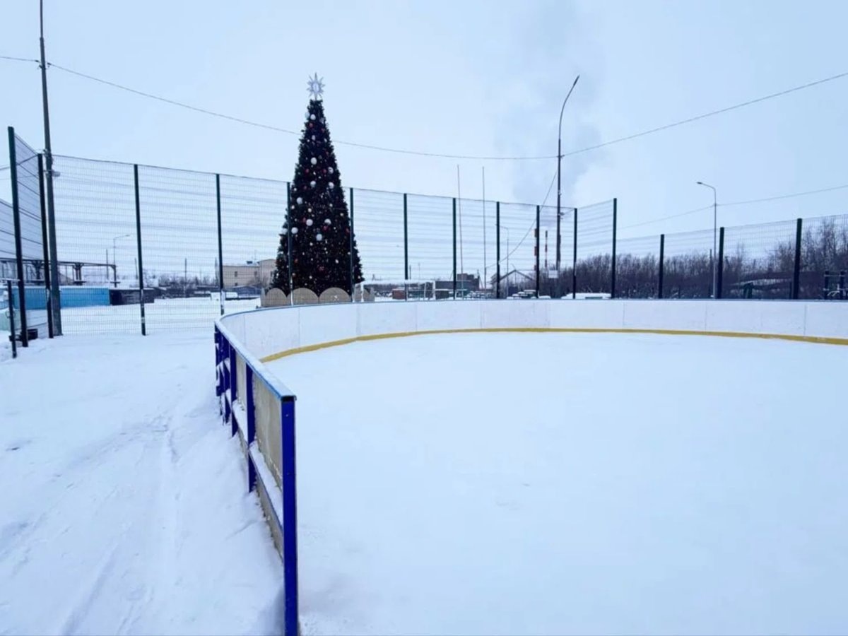    На катке планируется залить 80 кубических метров воды