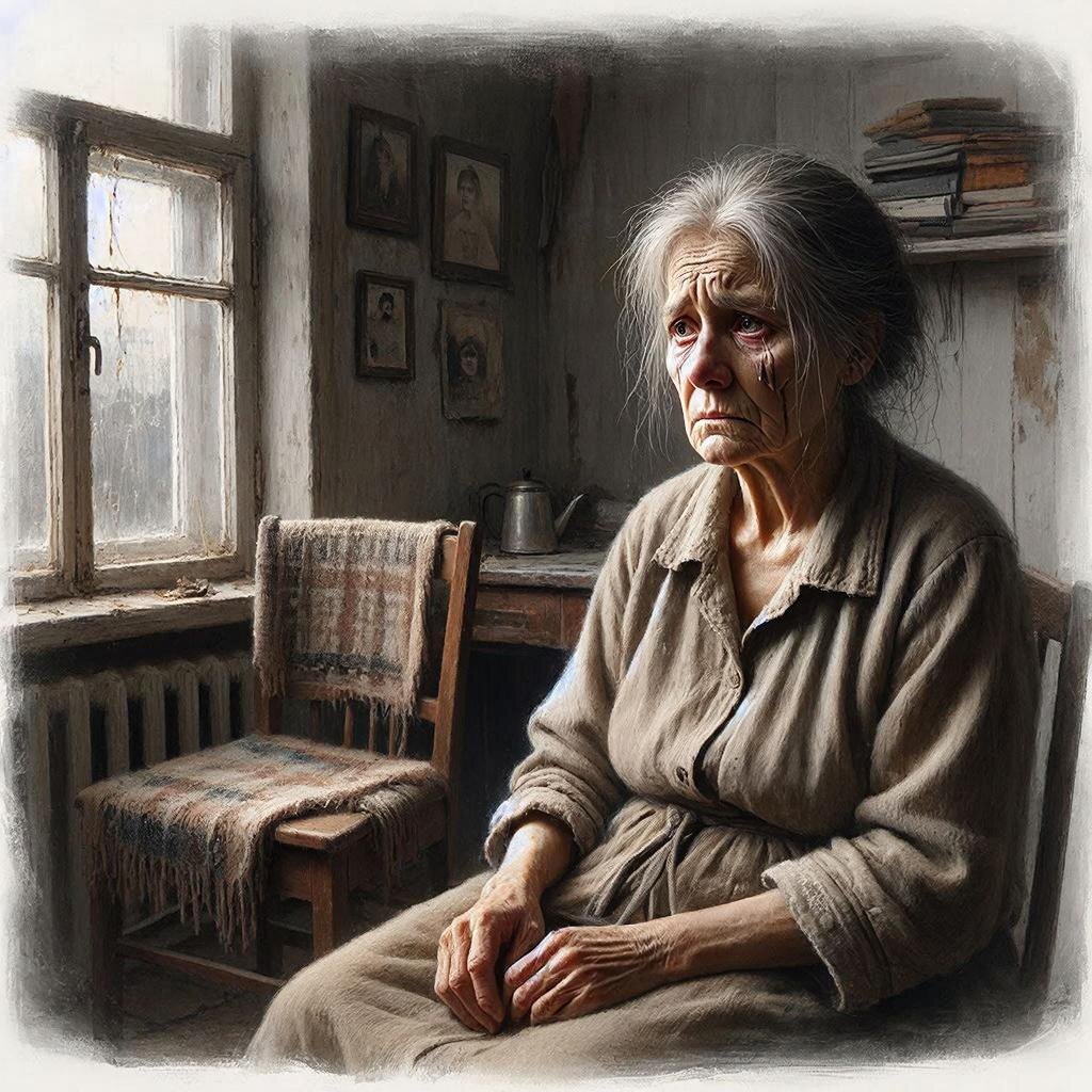 Ах, как же жалко одиноких старушек, оставшихся без помощи детей (нет).