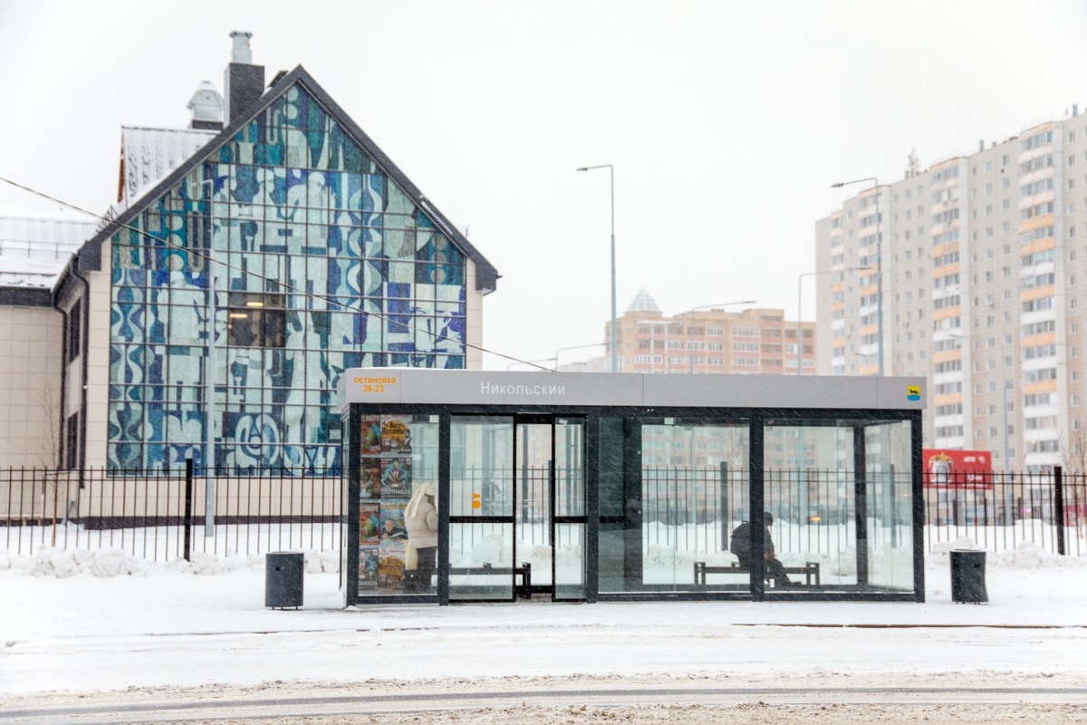    В Сургуте все павильоны нового образца планируют оснастить электронными табло и видеокамерами