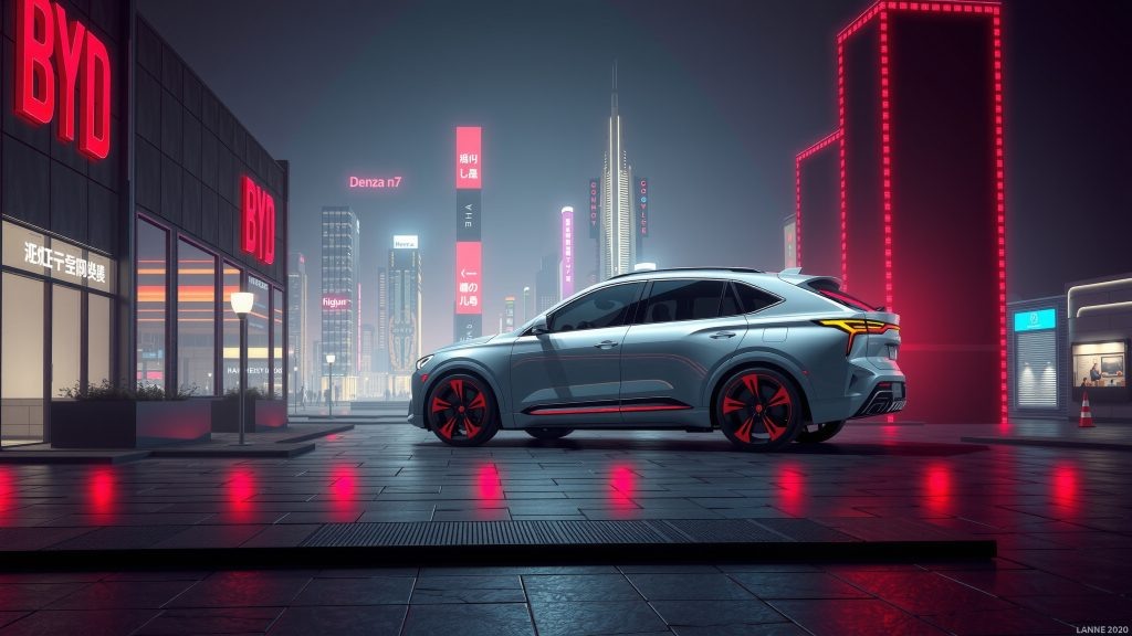    Как Denza N7 PHEV 2025 премиум-плагин от BYD конкурирует с Mercedes?
