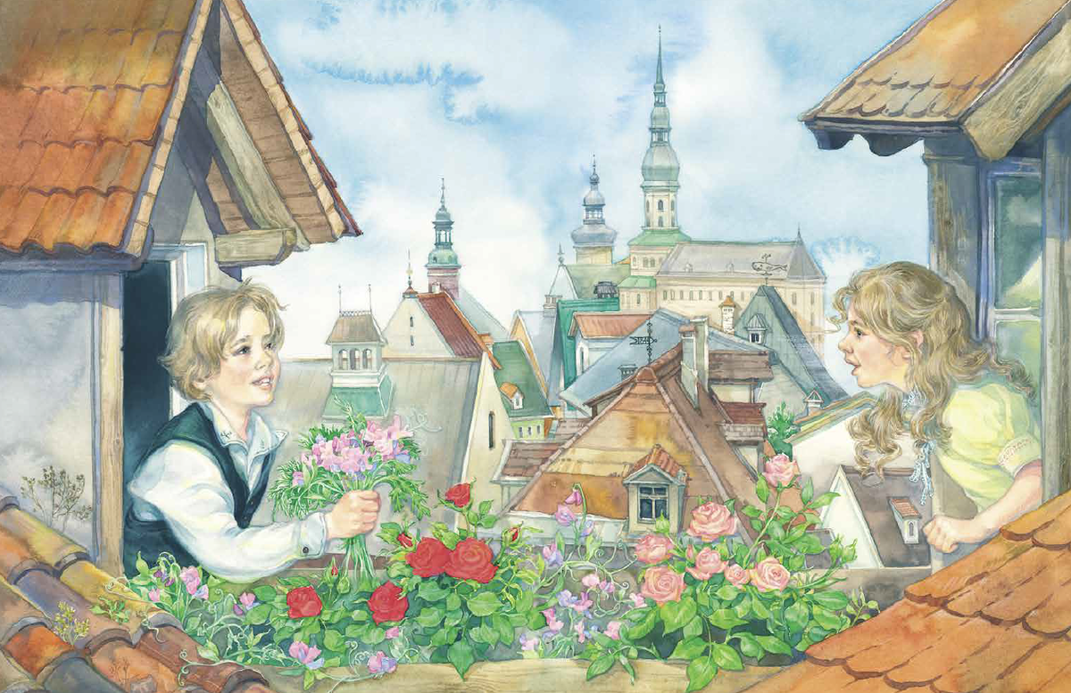 Снежная королева. Художник Екатерина Бородачева. 100 Лучших книг