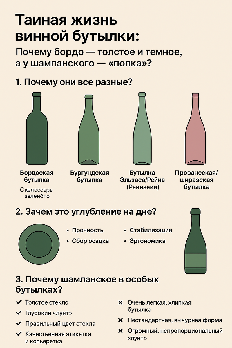 Винная бутылка.