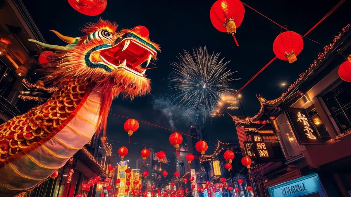    Новый год в Азии 123rf