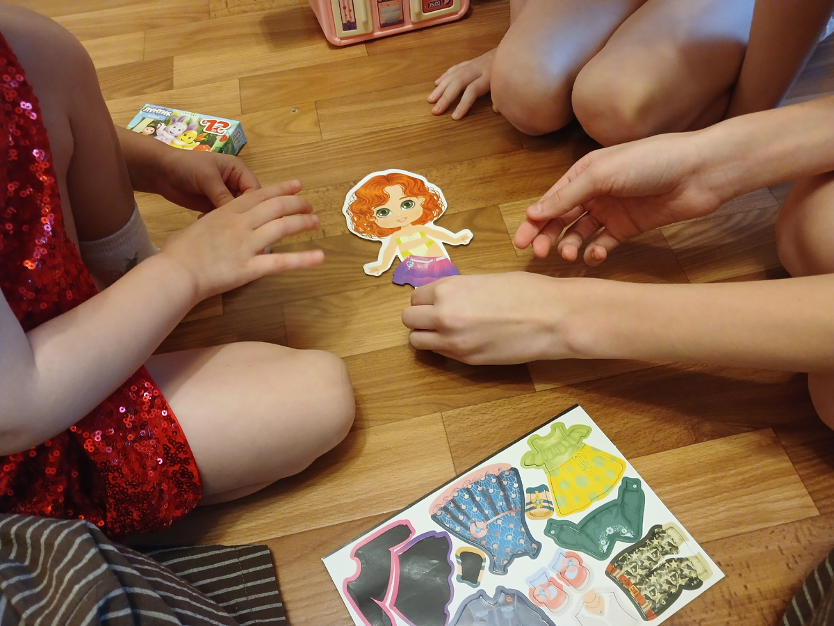 Магнитные одевашки,  очень зашло