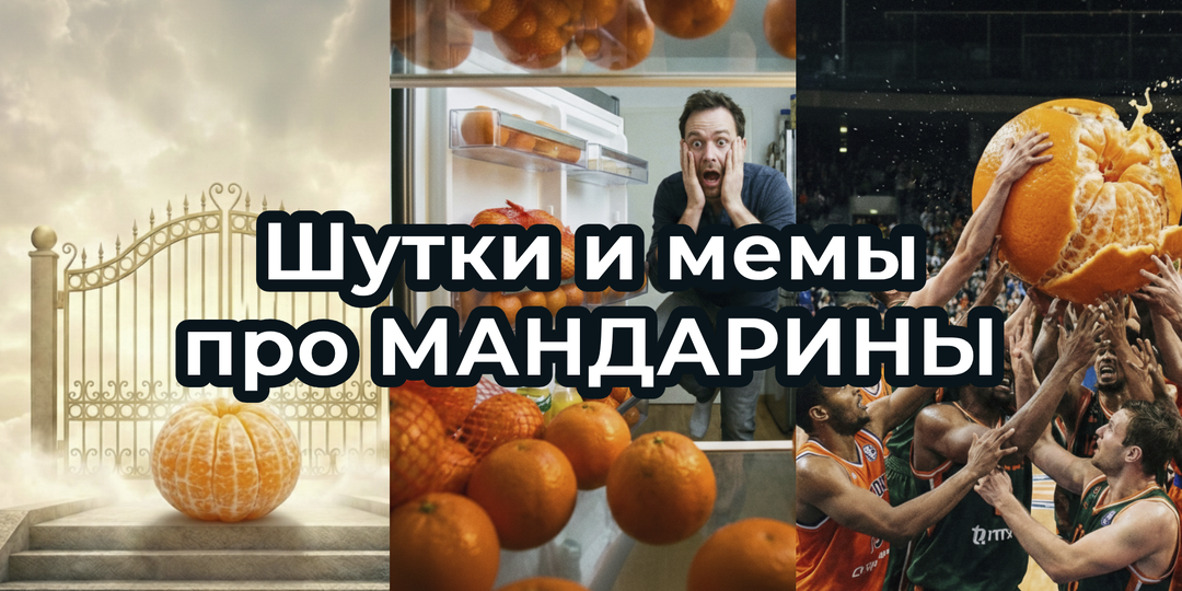 Шутки и мемы про МАНДАРИНЫ 2025. Подборка про новогоднее НАСТРОЕНИЕ