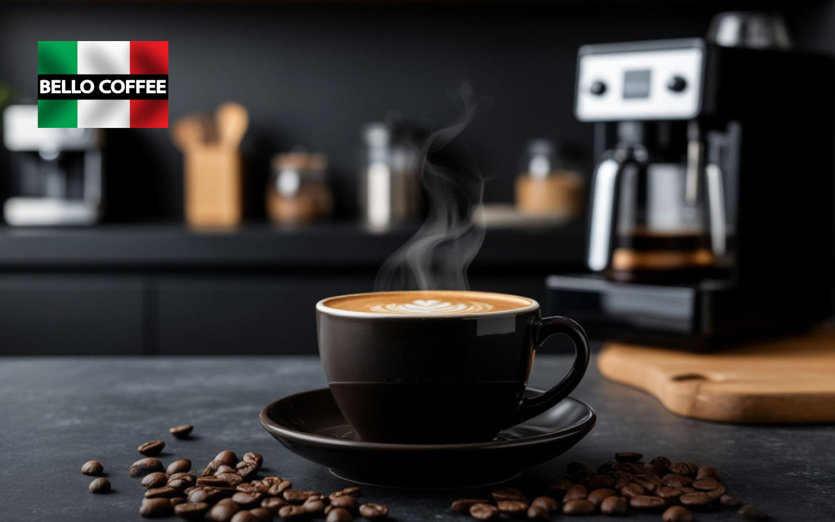 Зерна кофе в итальянской обжарке Bello Coffee идеально подходят для любых методов заваривания.