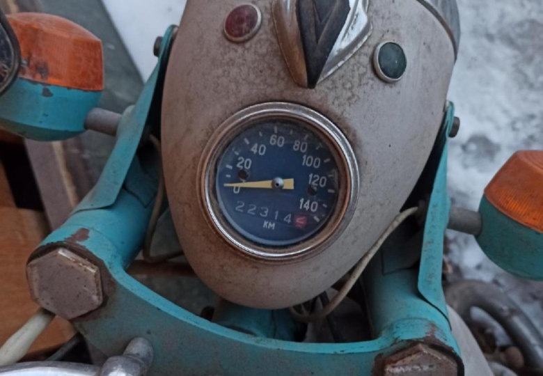 Первый мотоцикл Иж с указателем поворота