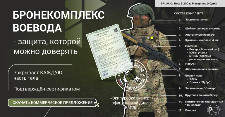 Купить бронежилет Воевода Варяг