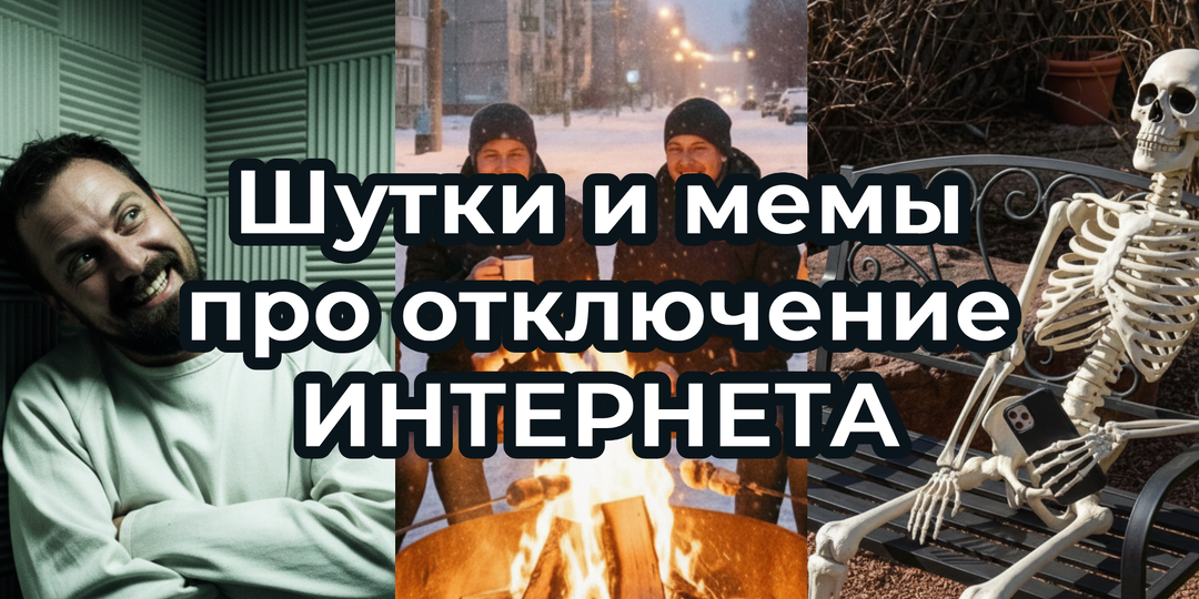 Шутки и МЕМЫ про ОТКЛЮЧЕНИЕ ИНТЕРНЕТА 2025. Подборка без связи
