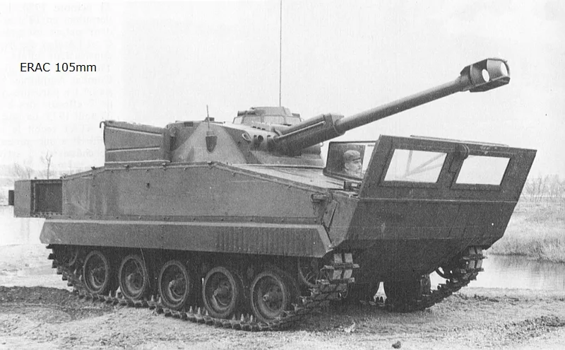 Мир Танков: ERAC 105 на тесте