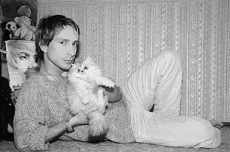 Александр Фадеев в молодости.