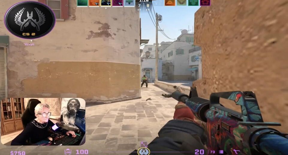    Стоп-кадр трансляции Ольги Ивановой