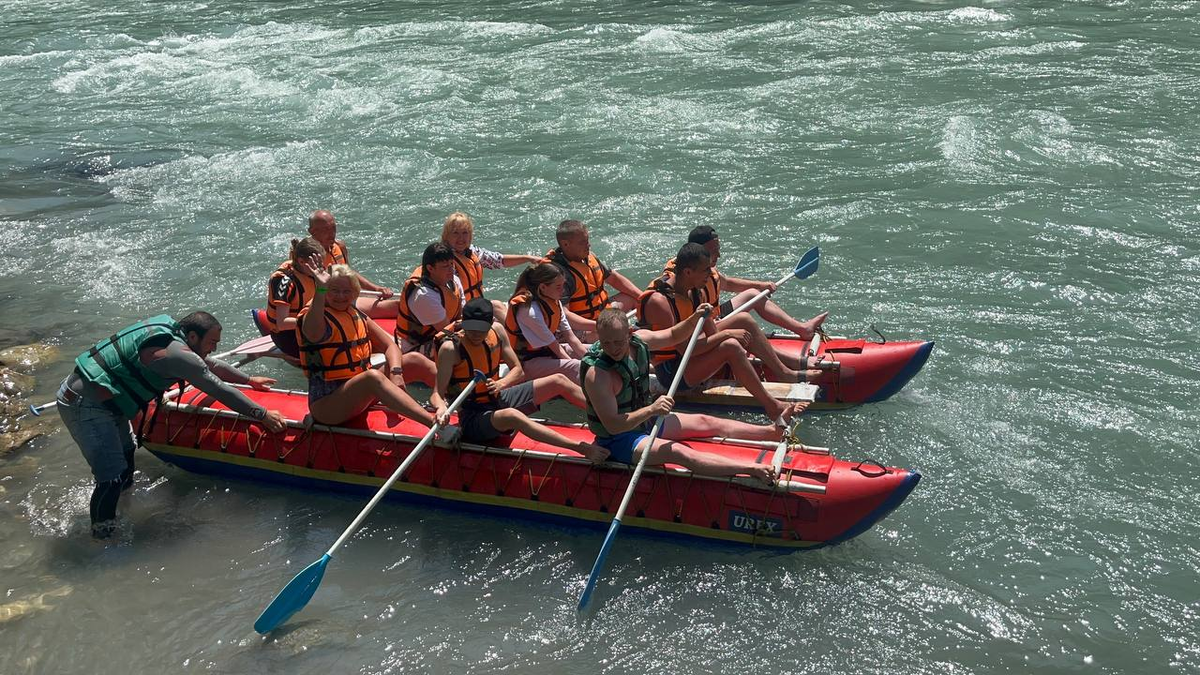 Рафтинг на реке Бзыбь