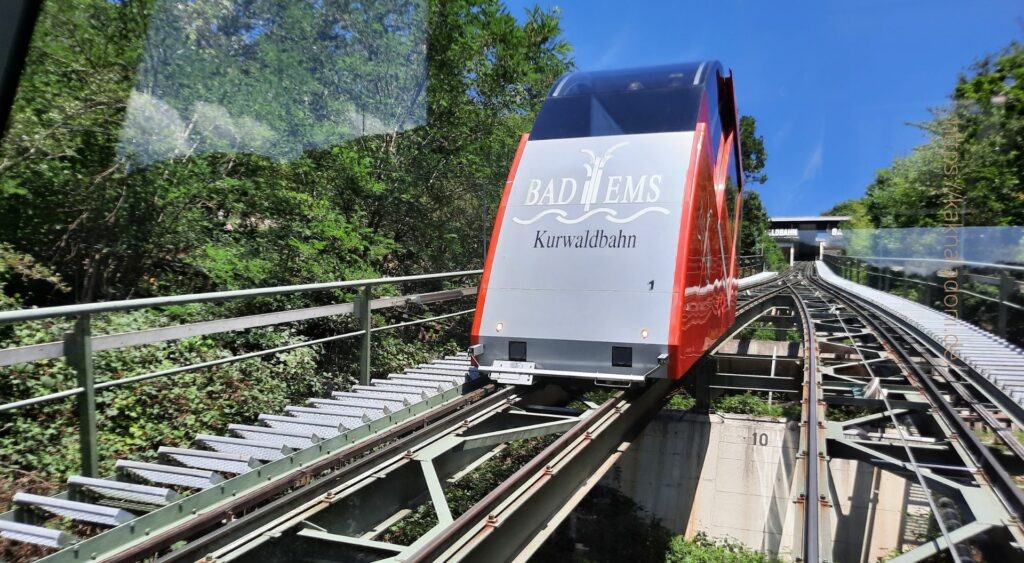 Фуникулер в Бад-Эмсе, Германия