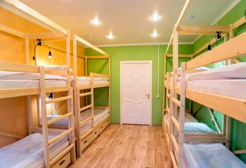 Номер в хостеле. Иллюстративное фото