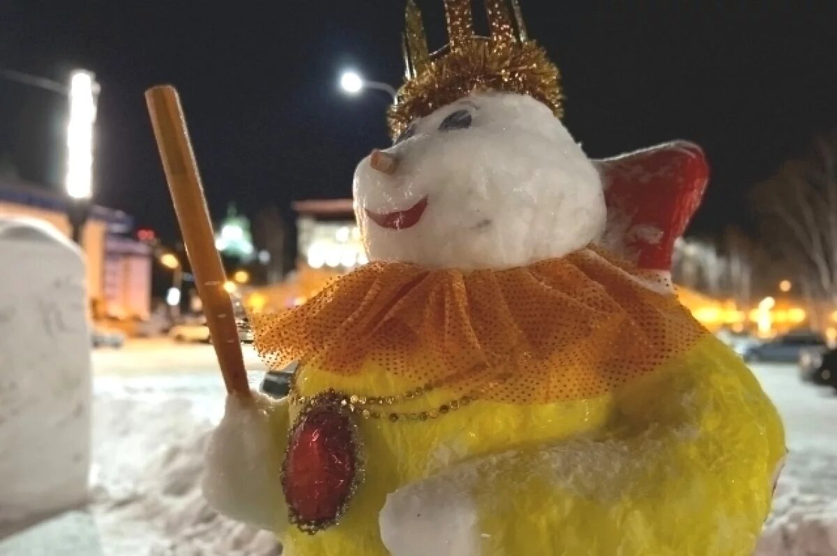    В Ханты-Мансийске вновь появится аллея снеговиков