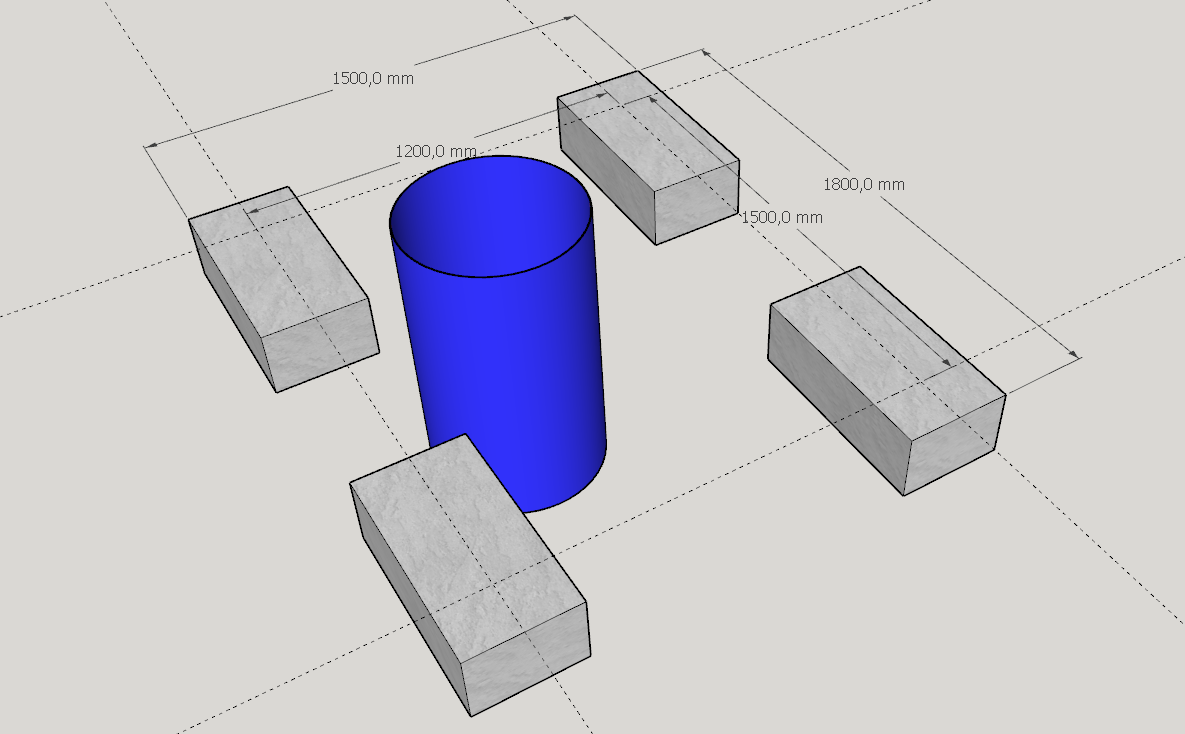 Блоки с бочкой