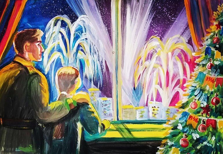    В Музее Победы наградят лучших в международном конкурсе «Нарисуй «Елку Победы»