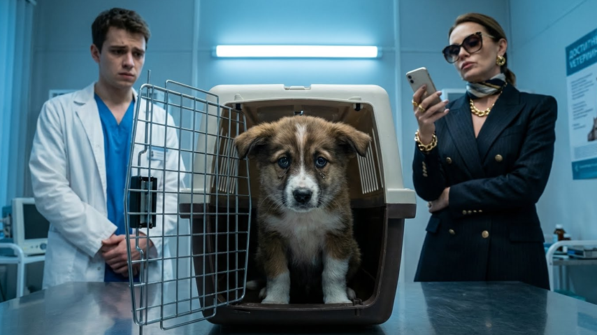 "Усыпляйте" — женщина достала переноску, в которой жалобно скулил щенок