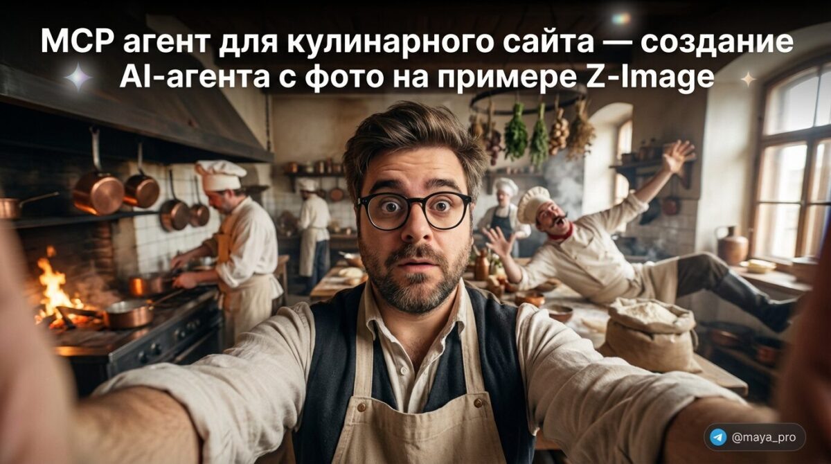    AI-агент MCP для кулинарного сайта, разработанный на примере Z-Image Артур Хорошев