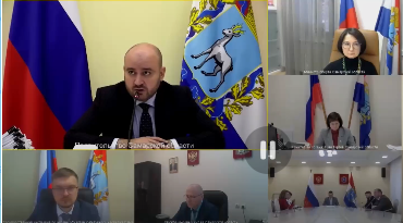    Скриншот видео Правительства Самарской области
