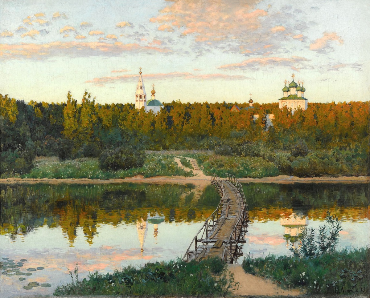 Тихая обитель, Исаак Левитан