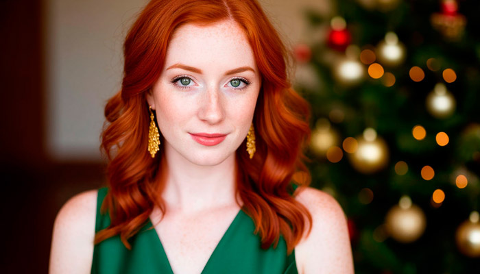 Зеленый и золото отличное сочетание для встречи 2026 года. Фото: shedevrum.ai