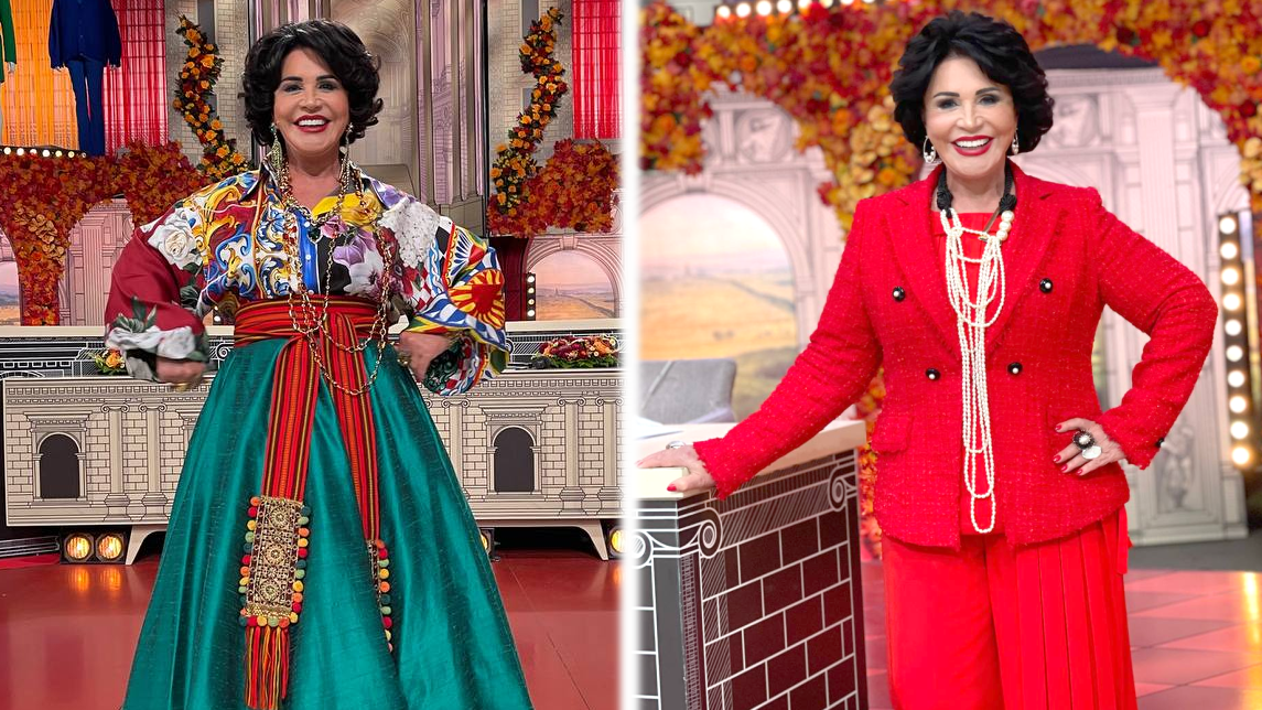 Надежда на съемках программы «Модный&Народный» (Источник: Соцсети)