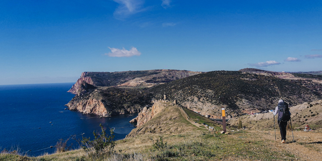 Большая Севастопольская тропа. Одиночный поход по осеннему Крыму. Часть 8