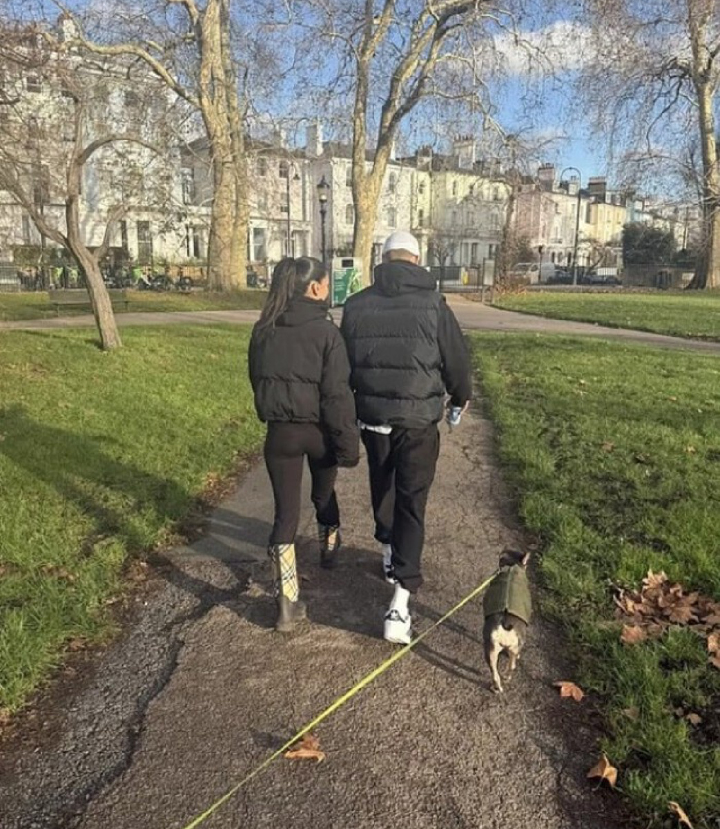    Ким Тернбулл и Ромео Бекхэм. Фото: Соцсети Ромео Бекхэма