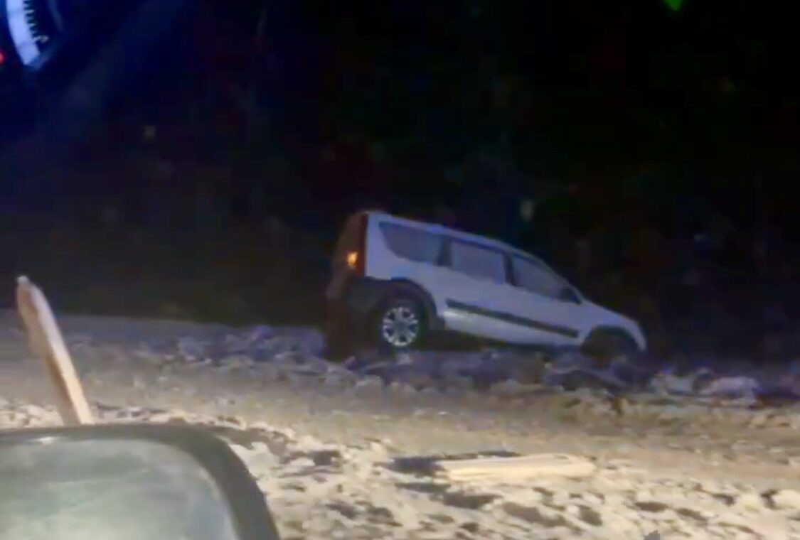 Это федеральная трасса... Что поделать, погода на Урале беспощадна!