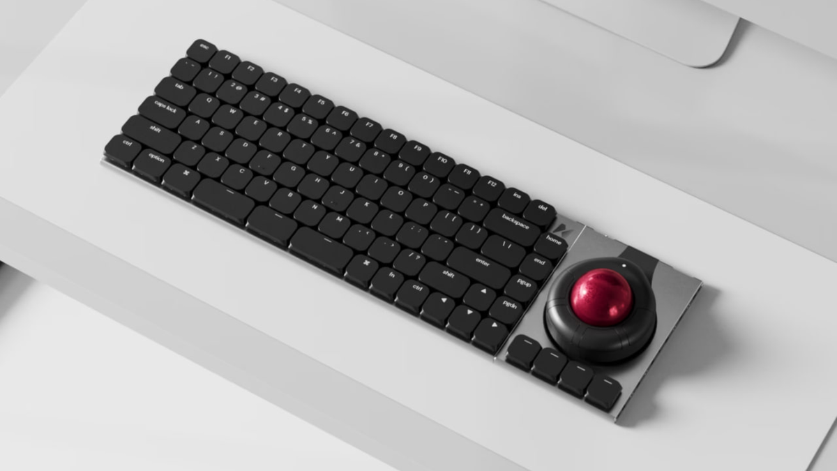    Беспроводная клавиатура Naya Connect с трекболом