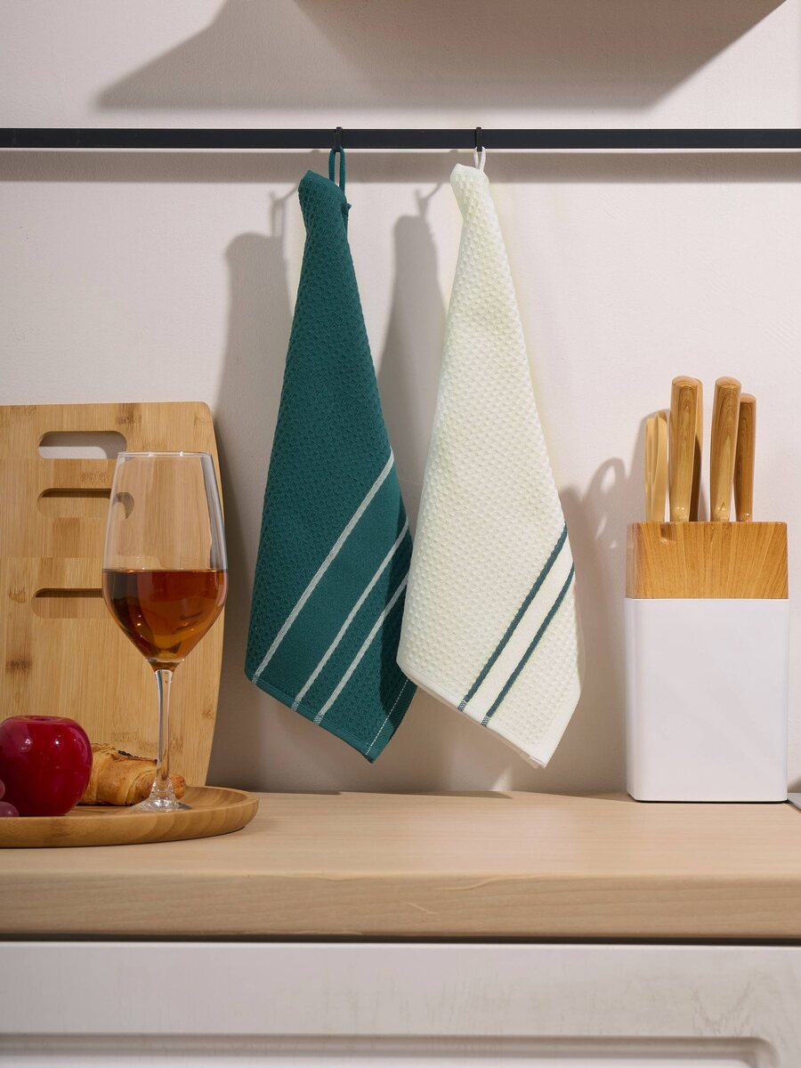 Кухонные полотенца с двухсторонней тканью от “SANPA HOME”