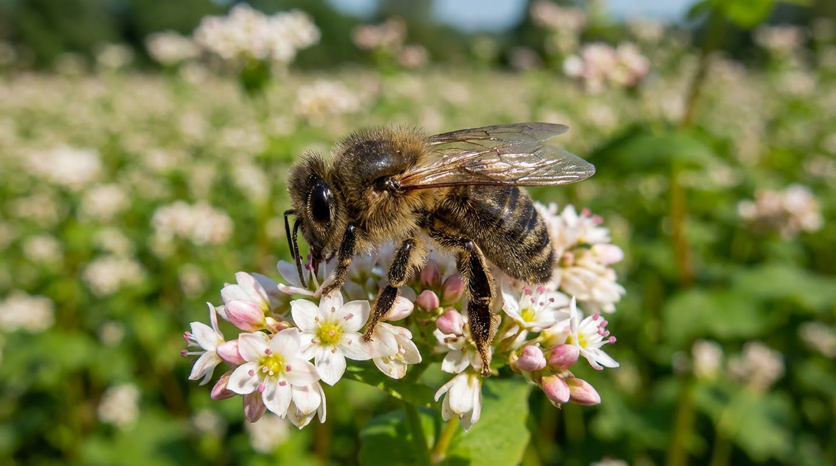 Карпатка на гречихе